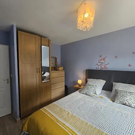 Feriehus Calme Et Vue Panoramique Champs Et La Sarthe